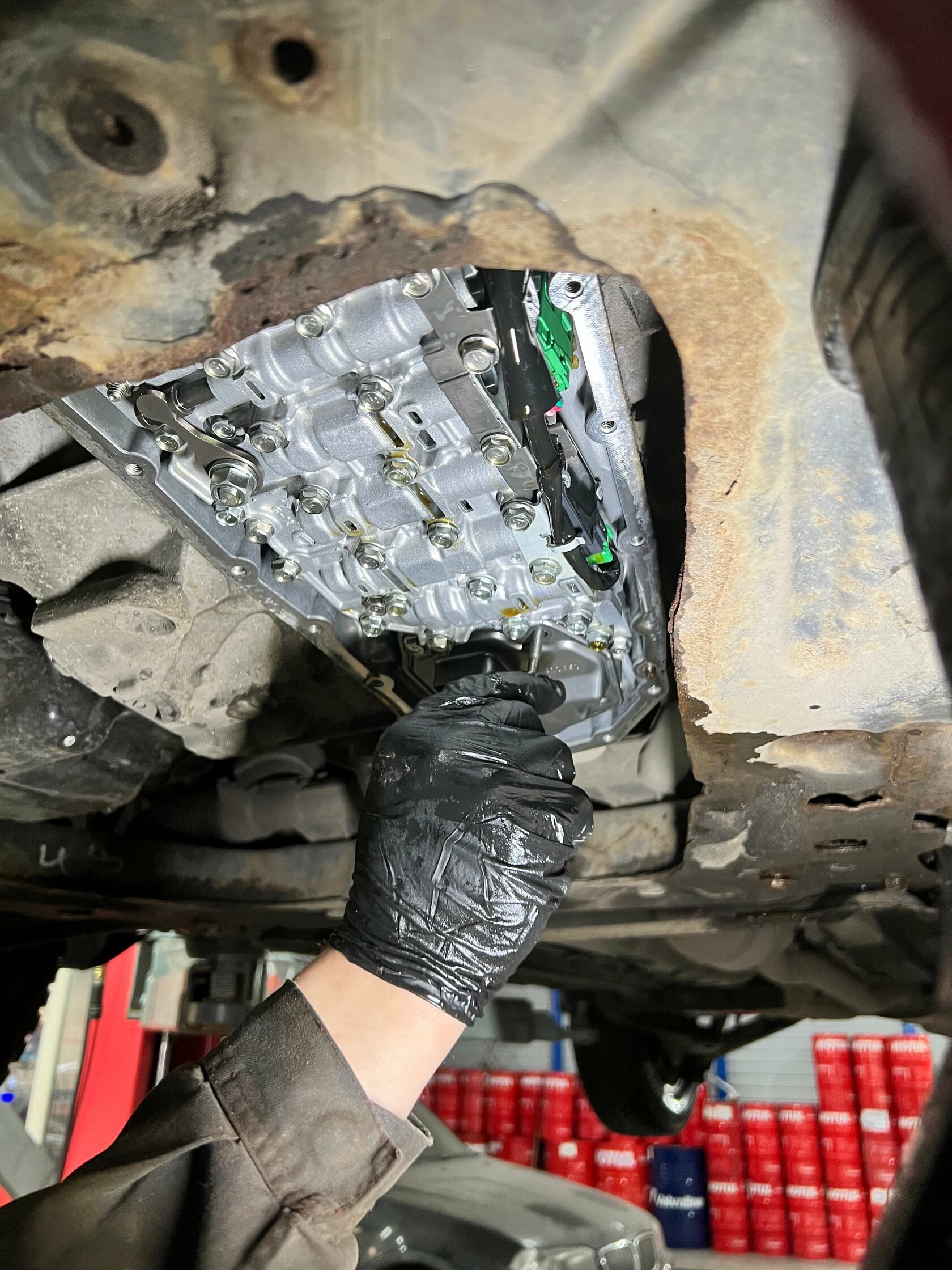 Установка фильтра в вариатор