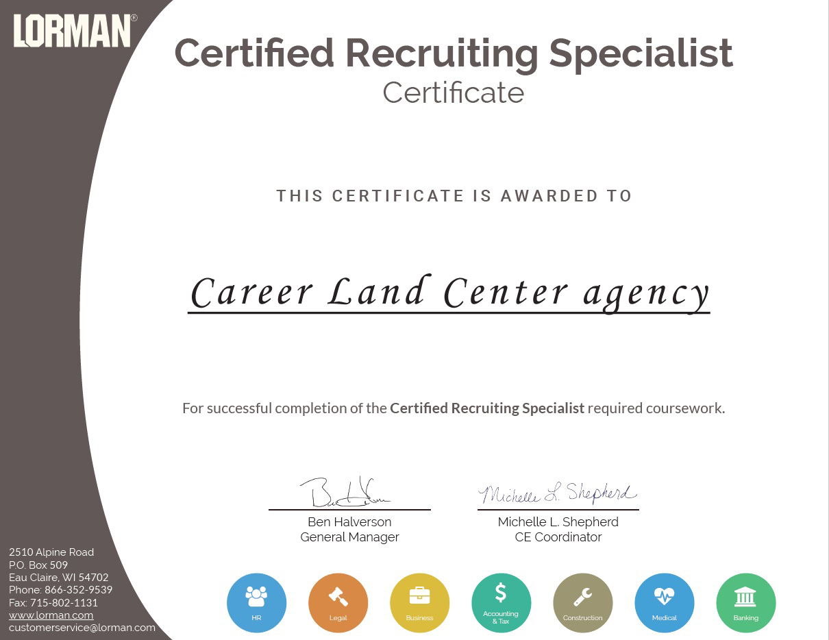 Career Land Center - О нас