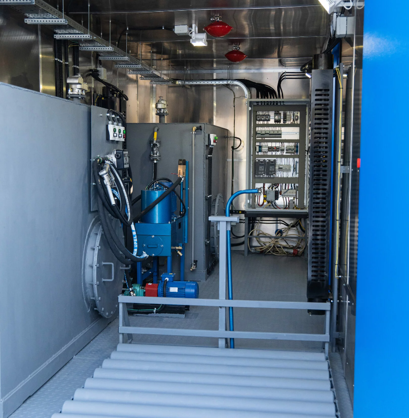 Комплекс очистки отработанного масла. Передвижной модульный «КМПМ-1-4»