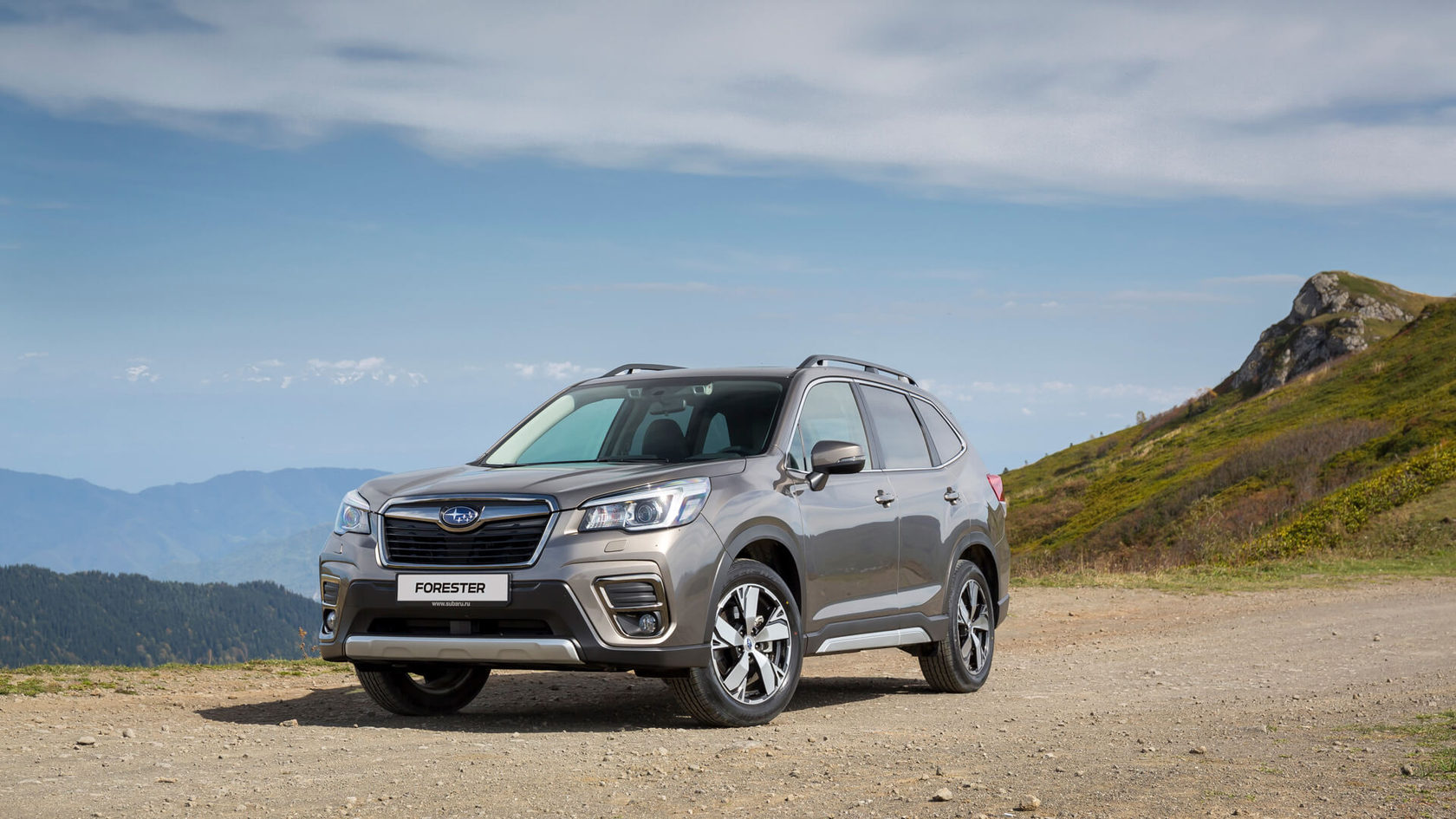 Subaru Forester горы