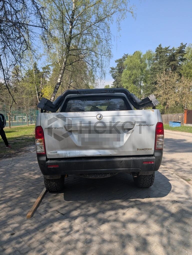 🛻 SsangYong Sport с лифтом и 33-дюймовыми колёсами — оформить реально