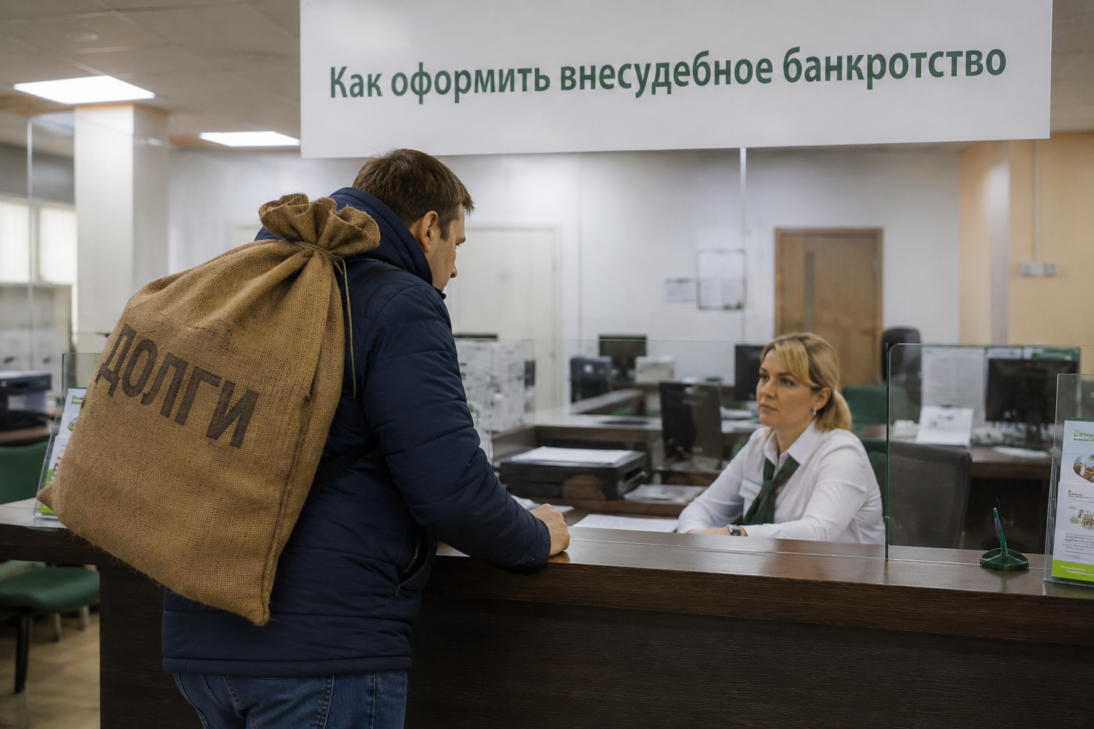 Внесудебное банкротство через МФЦ в 2026 году: кому подходит и на что рассчитывать