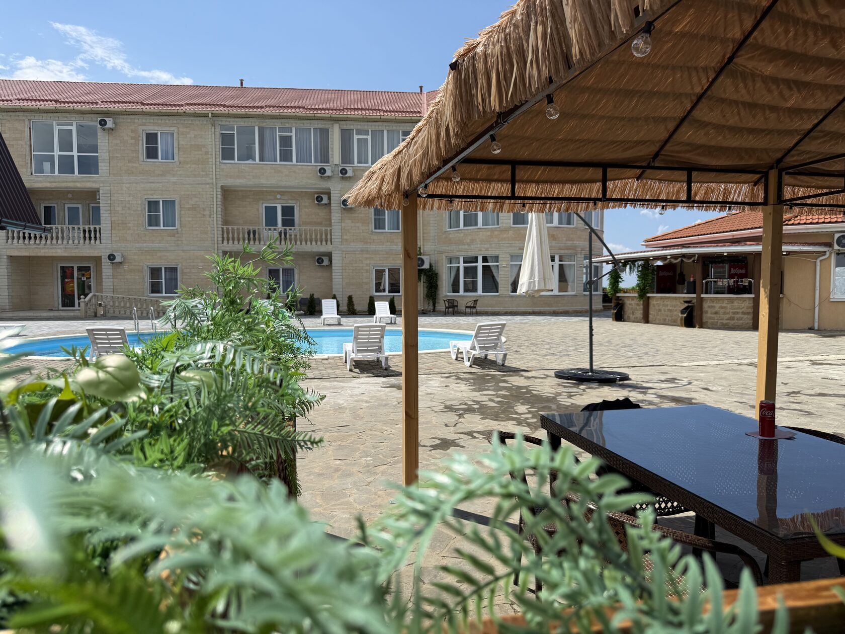 Blue ocean night resort
