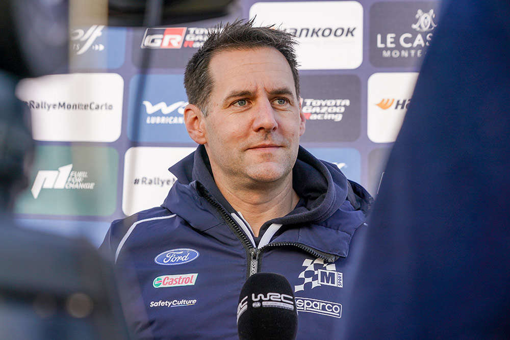 Директор команды M-Sport Ричард Милленер, ралли Монте-Карло 2025