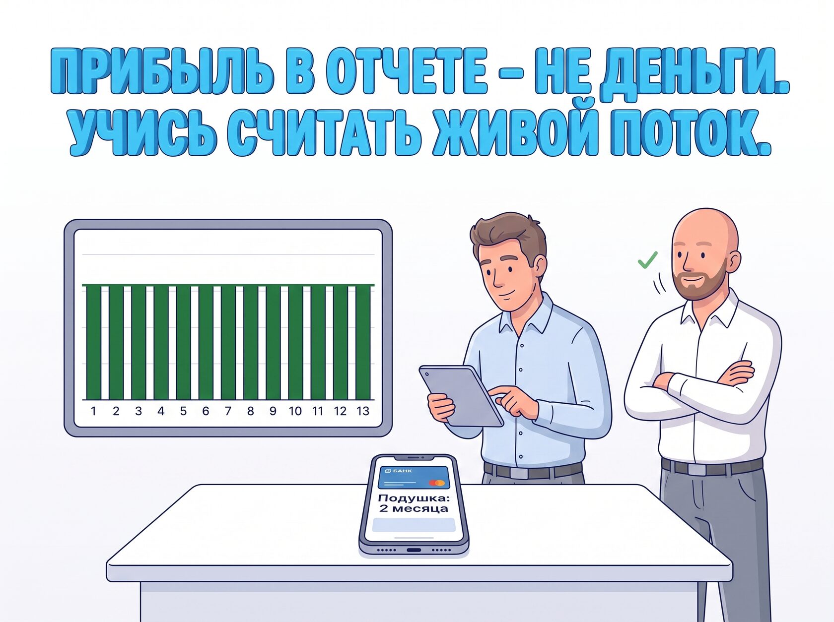 Денежный поток в кризисе — следующая статья цикла Пересборка