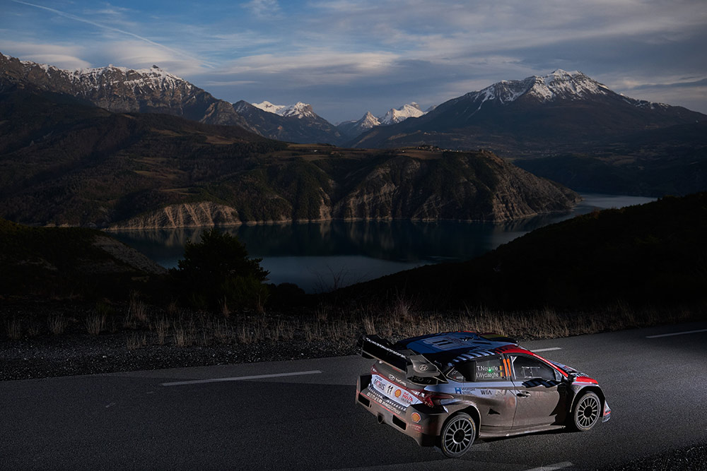 Тьерри Невилль и Мартейн Видаге, Hyundai i20 N Rally1, ралли Монте-Карло 2024/Фото: Hyundai Motorsport