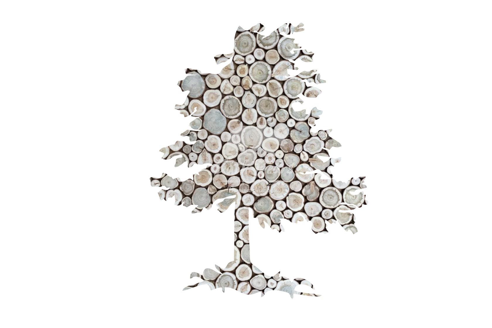 Панно из можжевельника кедр