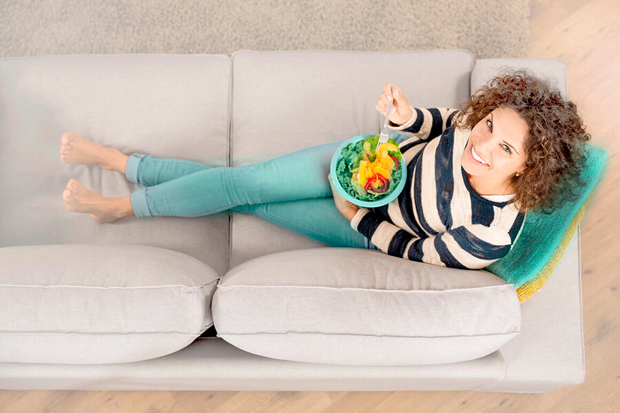 Как вывести жирное пятно с дивана – Double Clean