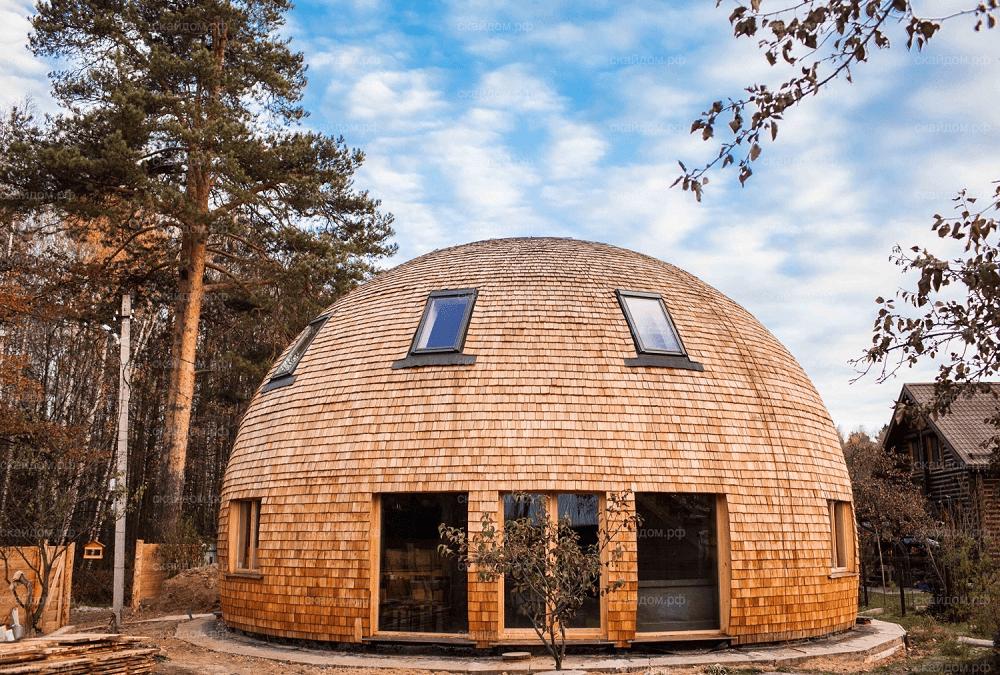 Скайдом: купольные дома из России Dome house, Geodesic dome homes, House design