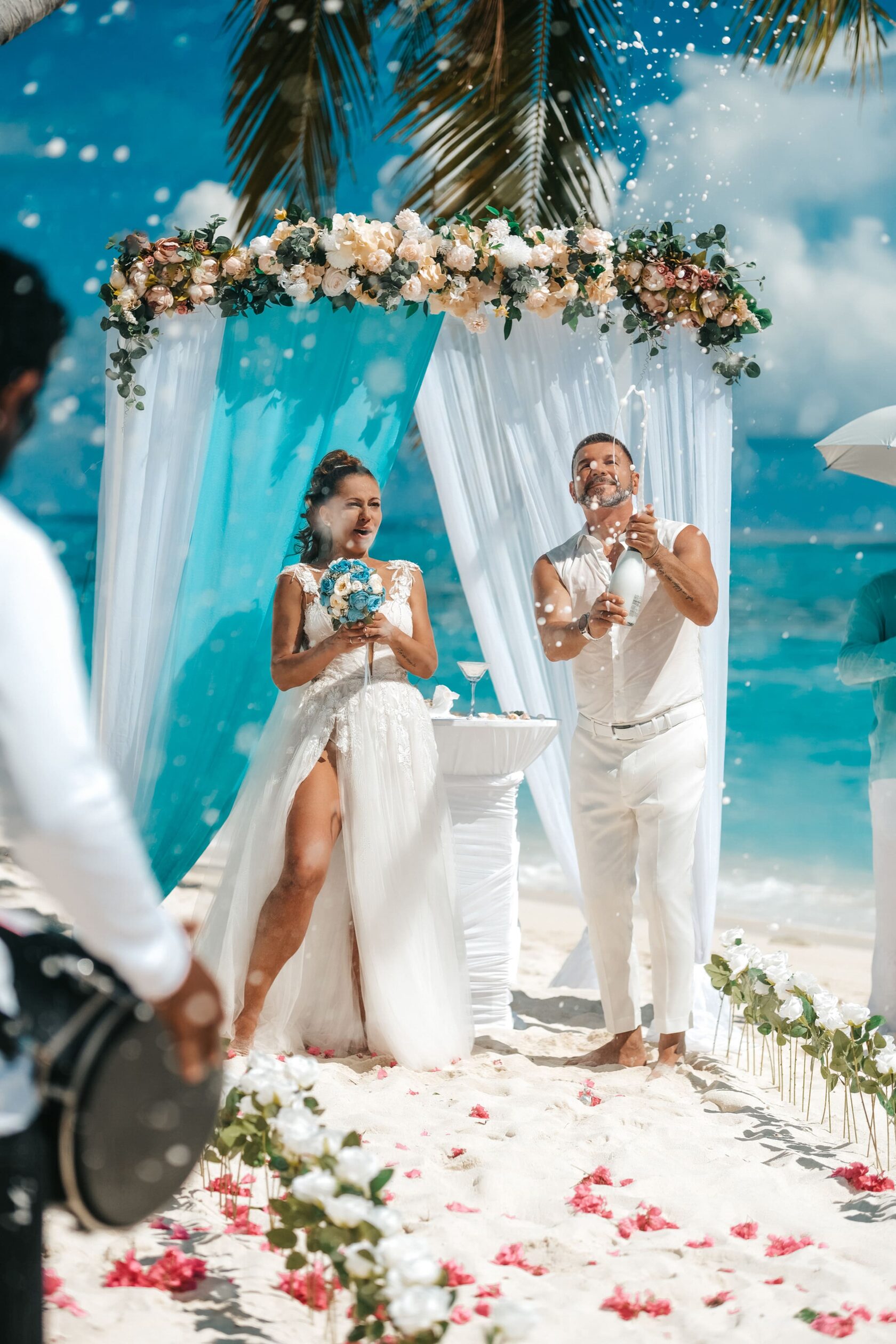 Невеста с букетом