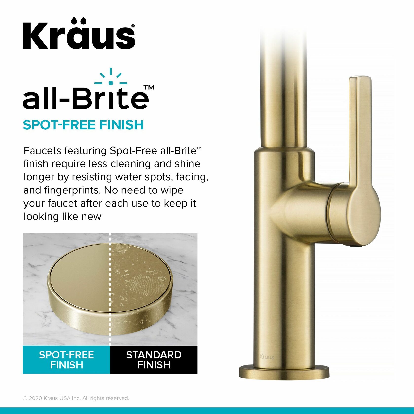 Кухонний змішувач Kraus KPF-2821SFACB - изображение 8