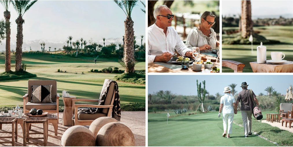 На фото: гольф туры в Марокко в отель Fairmont Royal Palm Marrakesh в Марракеше