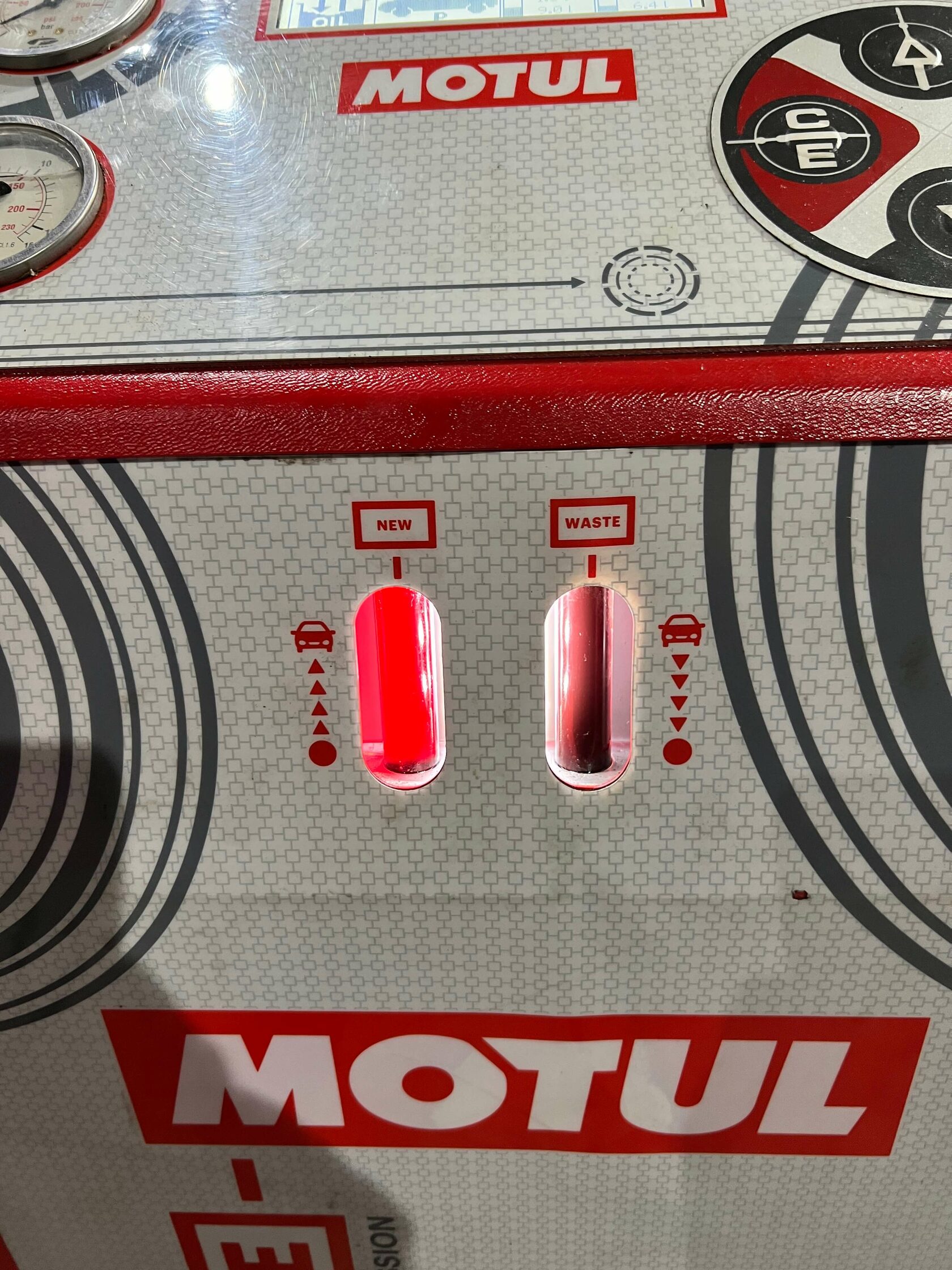 Процесс аппаратного замещения масла