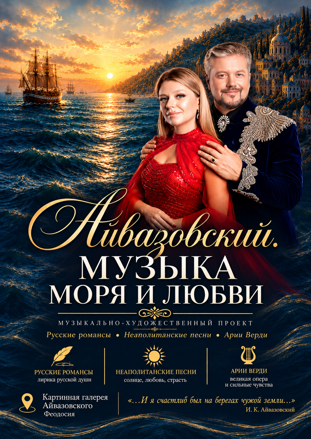 Афиша «Айвазовский. Музыка моря и любви»