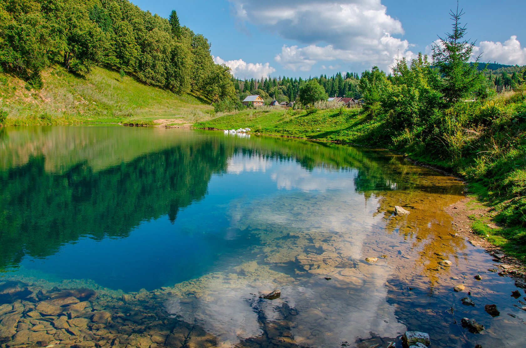 Озеро Сарва Башкортостан