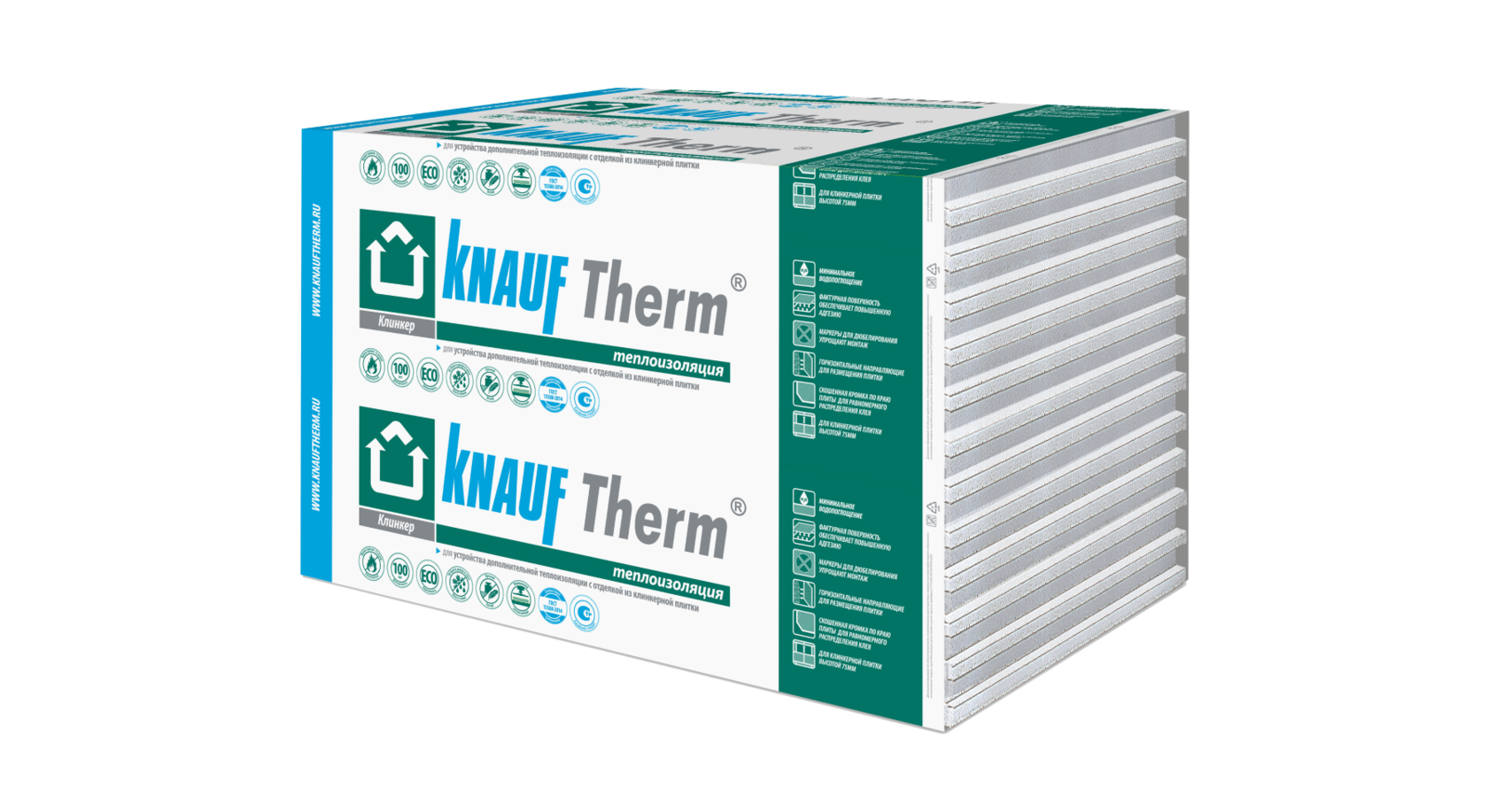 Утеплитель под клинкерную плитку KNAUF Therm® Клинкер