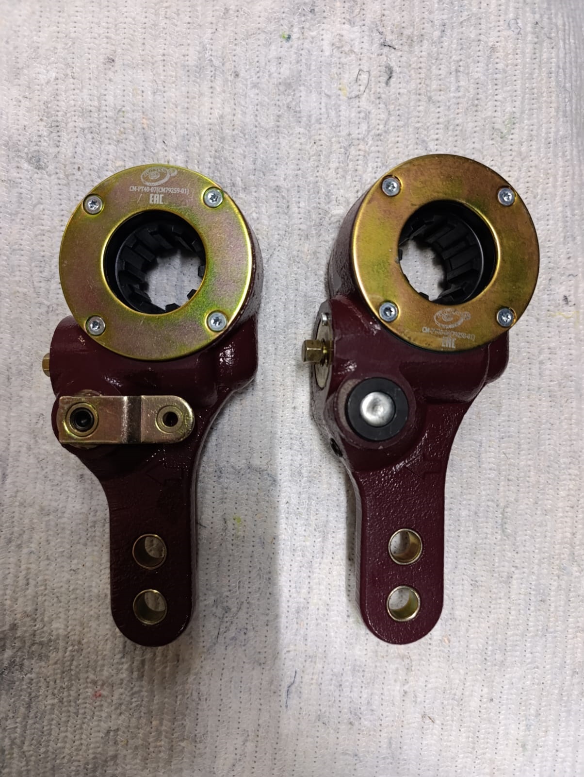 Рычаг тормоза регулировочный (трещотка) ПАЗ