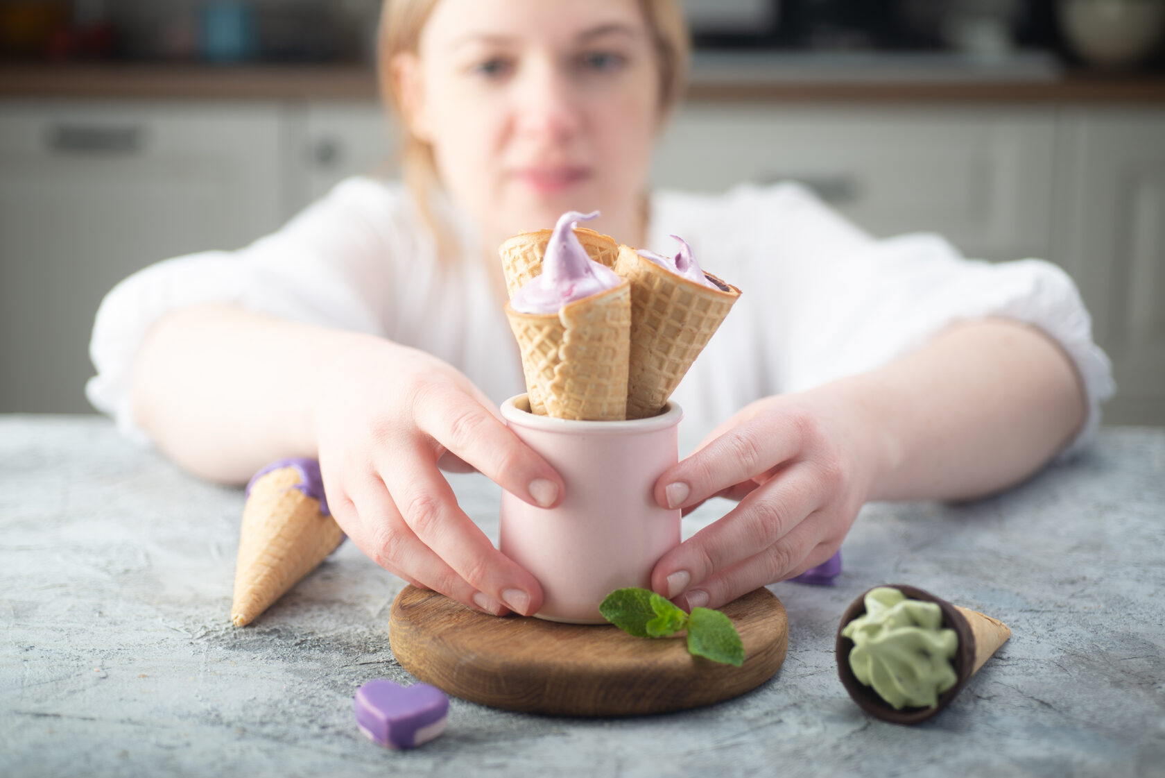 Зефир в рожках