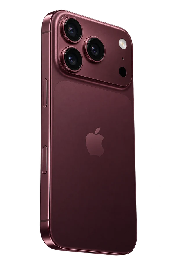 Винный iPhone 18 Pro — визуальная концепция