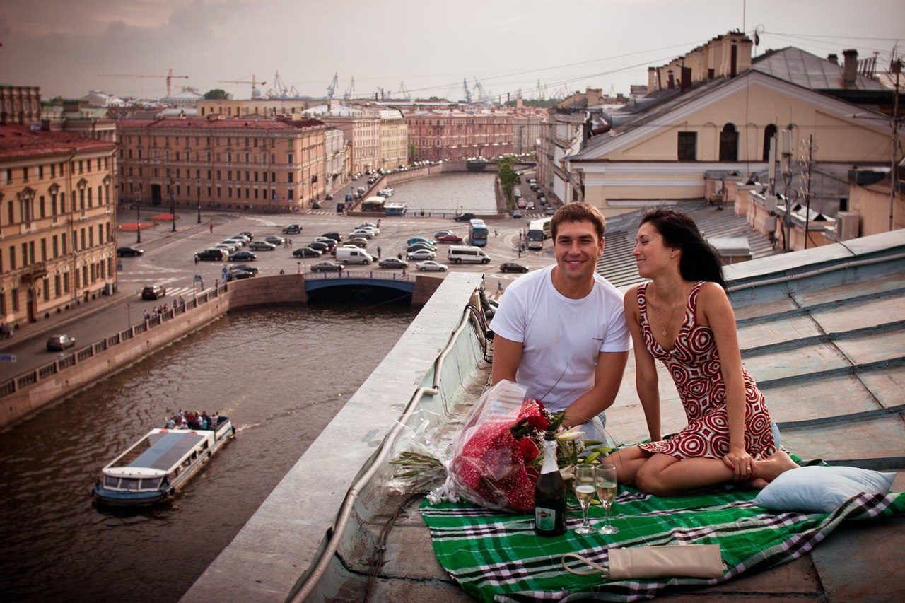 Свидание на крыше Санкт-Петербург