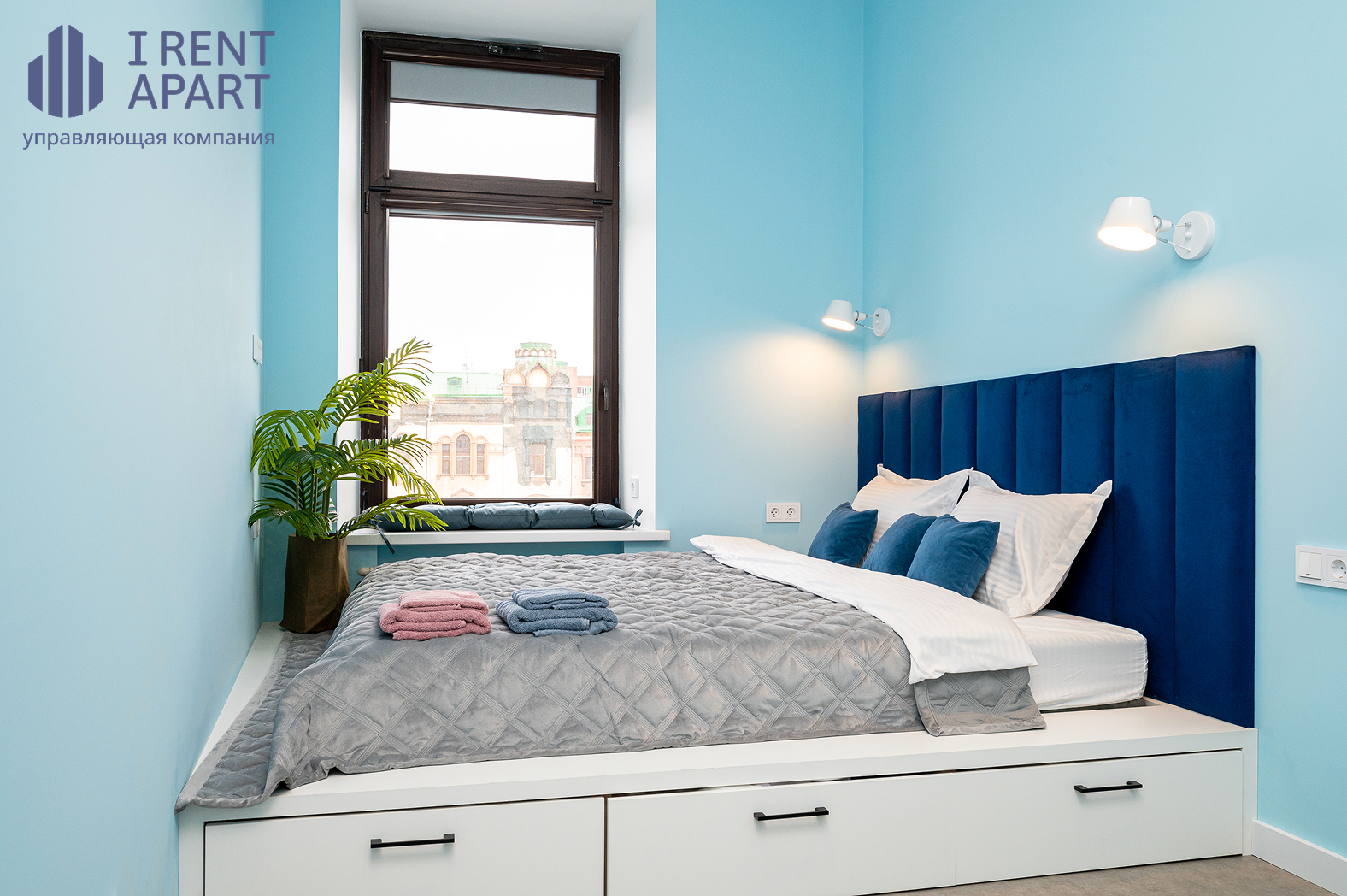 Квартира в доверительном управлении iRentApart СПб: посуточная аренда с высокой заполняемостью и профессиональным управлением.