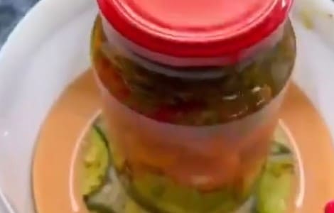 Приготовление маринованных кабачков кружочками на зиму: шаг 5