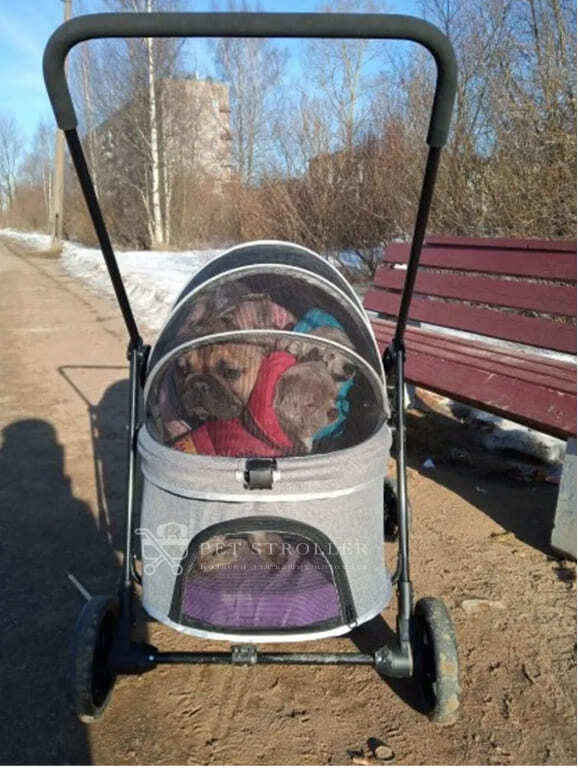 Коляска прогулочная для собак bl09-m