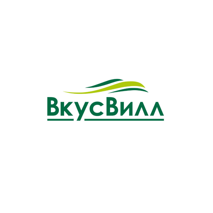 Логотип сети ВкусВилл — заказчик художников на корпоративное мероприятие