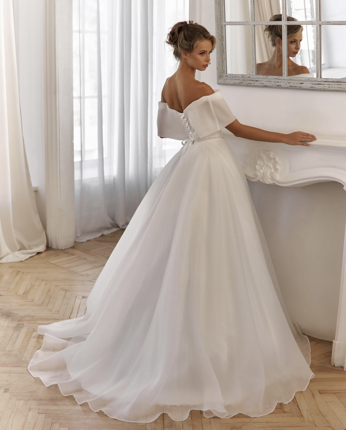 Свадебное платье легкое воздушное