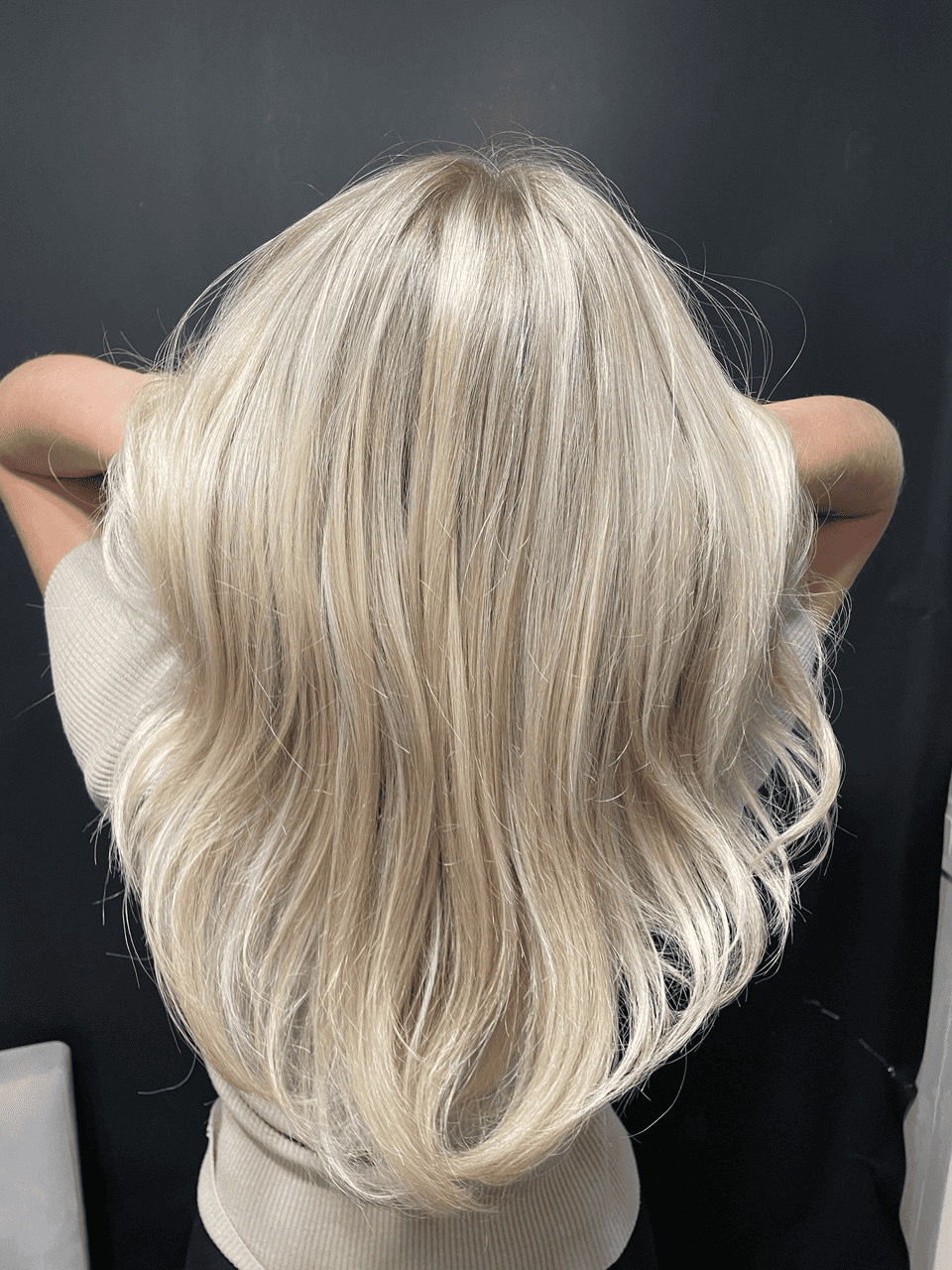 Переход в блонд