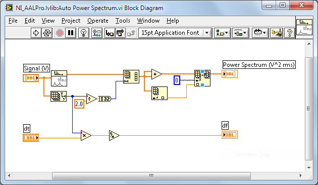 Как в labview открыть блок диаграмму