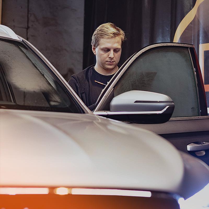 Выдача автомобиля клиенту
