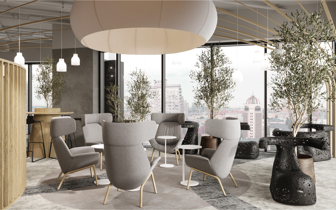 Индивидуальная организация пространства в зависимости от ваших бизнес-задач