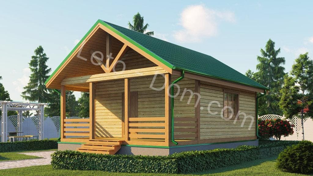 дом из бруса