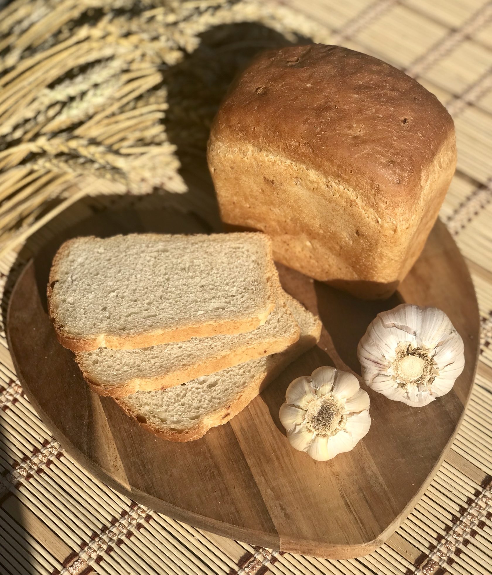 Хлеб чесночный в духовке в домашних условиях