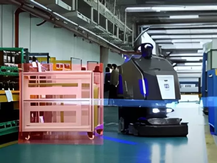 Autonomous floor cleaning for the manufacturing industry