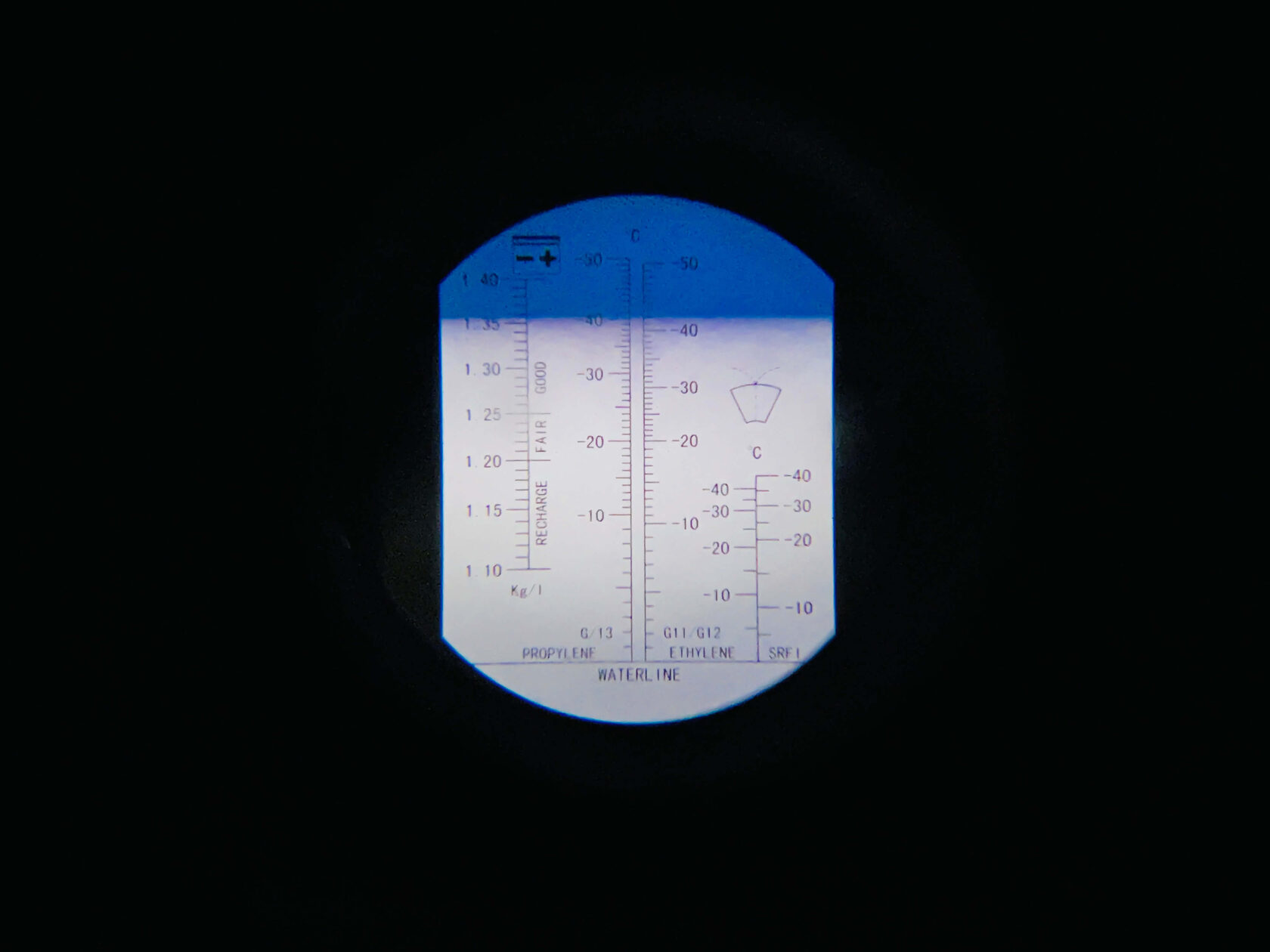 Рефрактометр антифриз Тойота