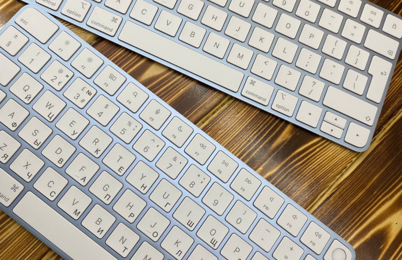 Гравировка русских букв на клавиатуре в Ростове-на-Дону