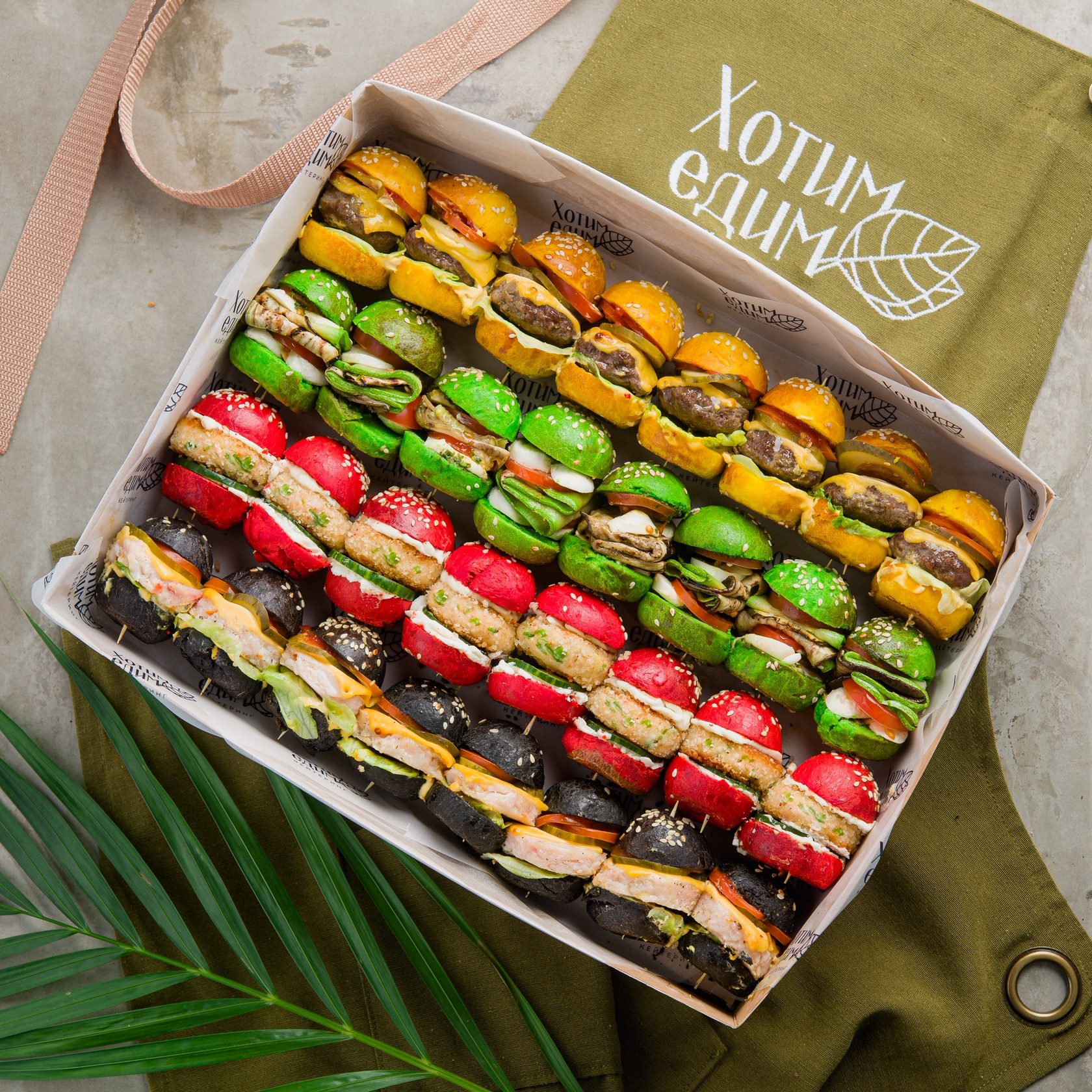 Сет мини-бургеров