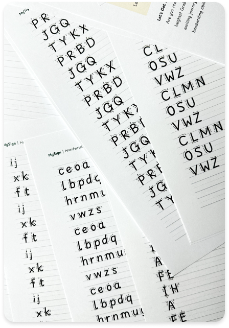 Improve your handwriting