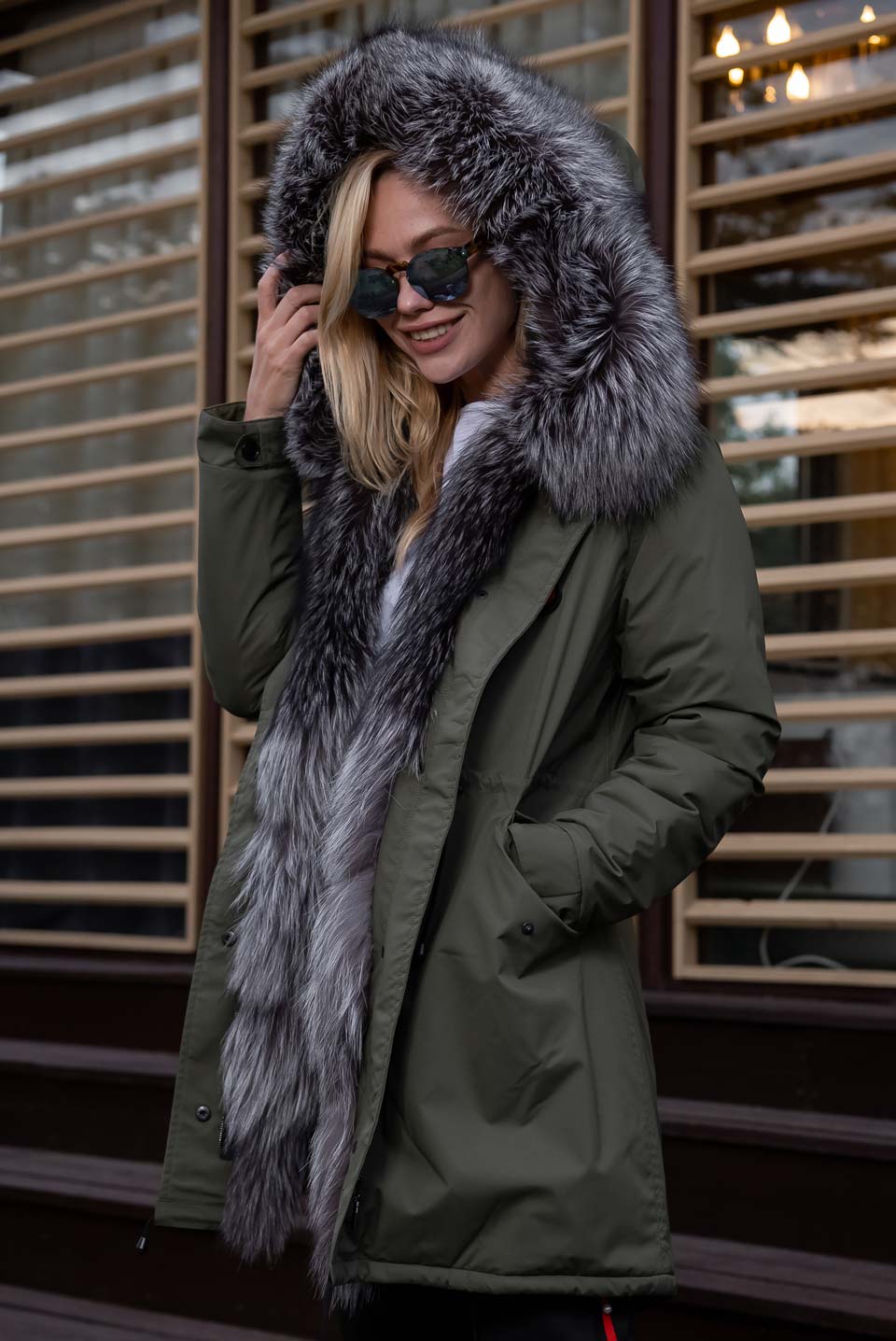 Women's Belleville Reversible Fur-Lined Parka