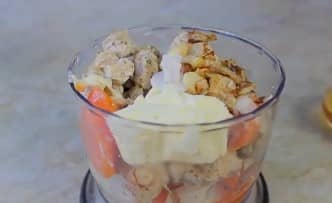 Приготовление паштета из мяса индейки: шаг 11