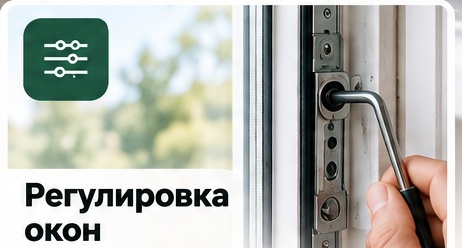Регулировка окон