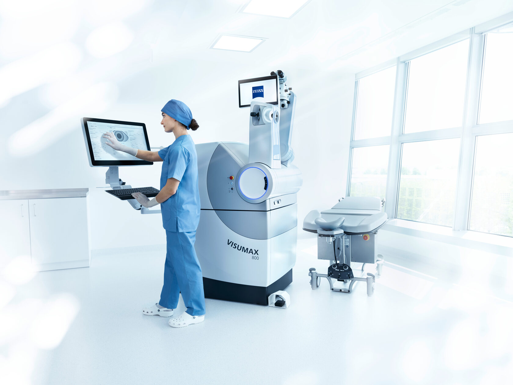 The Zeiss Visumax® 800 in use at LEC - London