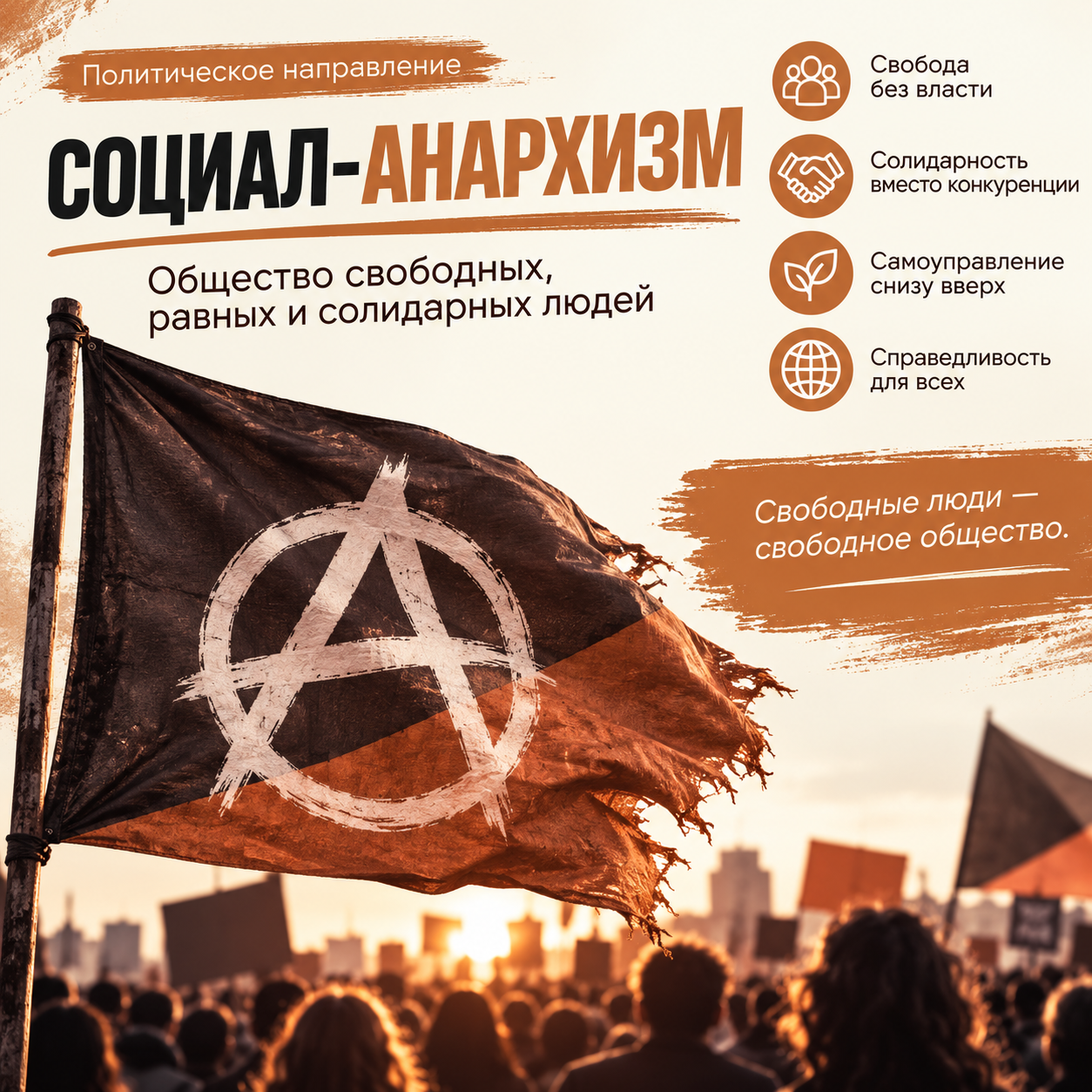 Социал-анархизм: значение идеи и направления