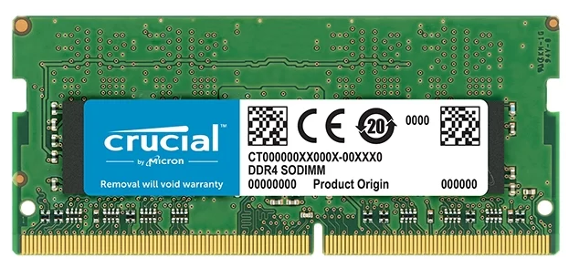 ОЗУ SO-DIMM DDR4 8 ГБ Crucial CT8G4SFRA266, 2666 МГц