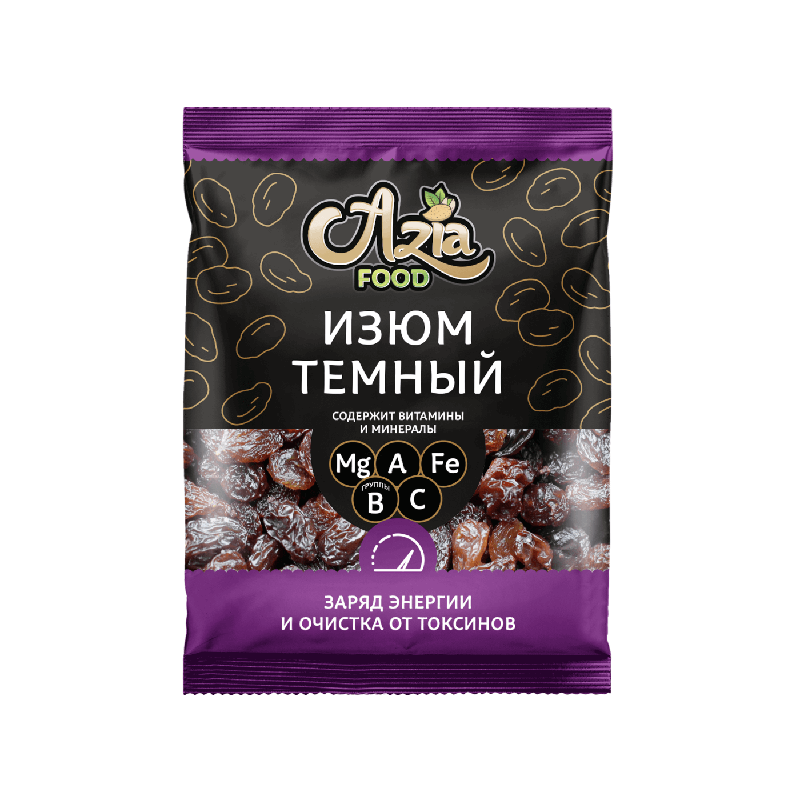 Изюм темный Джамбо Флейм Азия-Фуд купить оптом в Казани по выгодной цене.