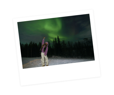 северное сияние, фотография