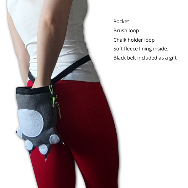 Chalk bag Cat's Paw for rock climbing