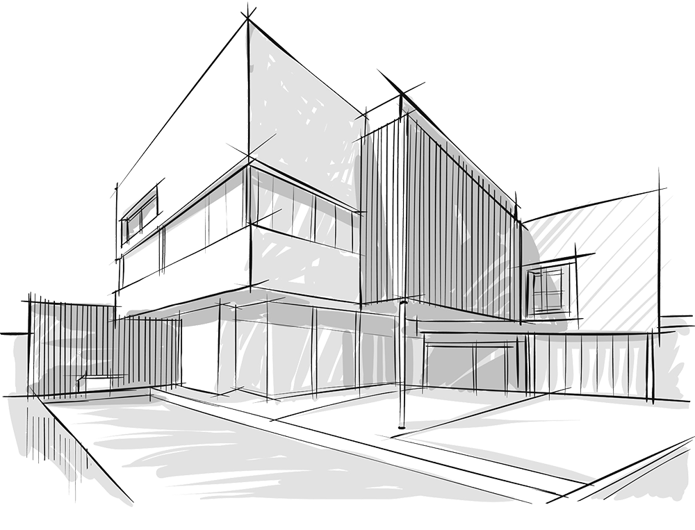 Проект здания нарисовать